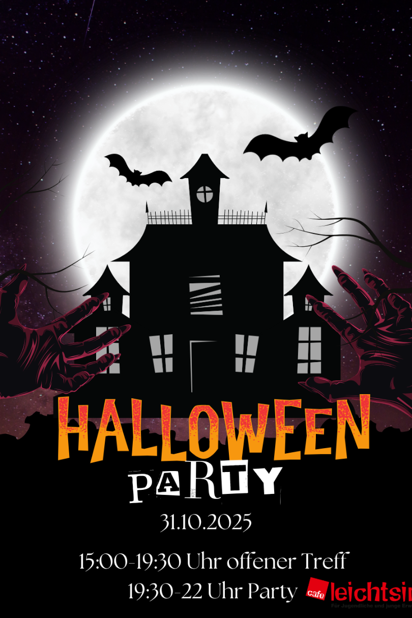 Halloween Party im Cafe Leichtsinn