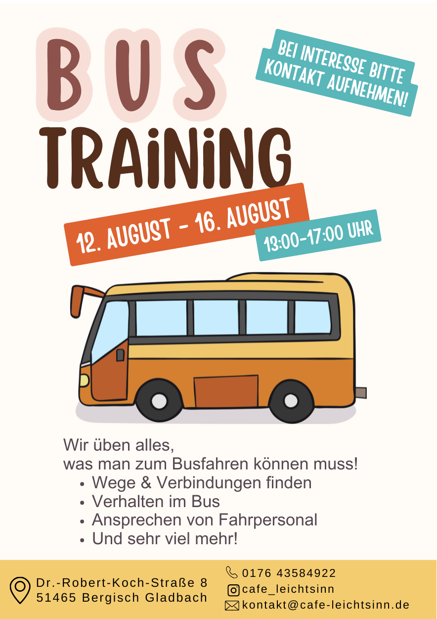 Bustraining (Flyer A4)