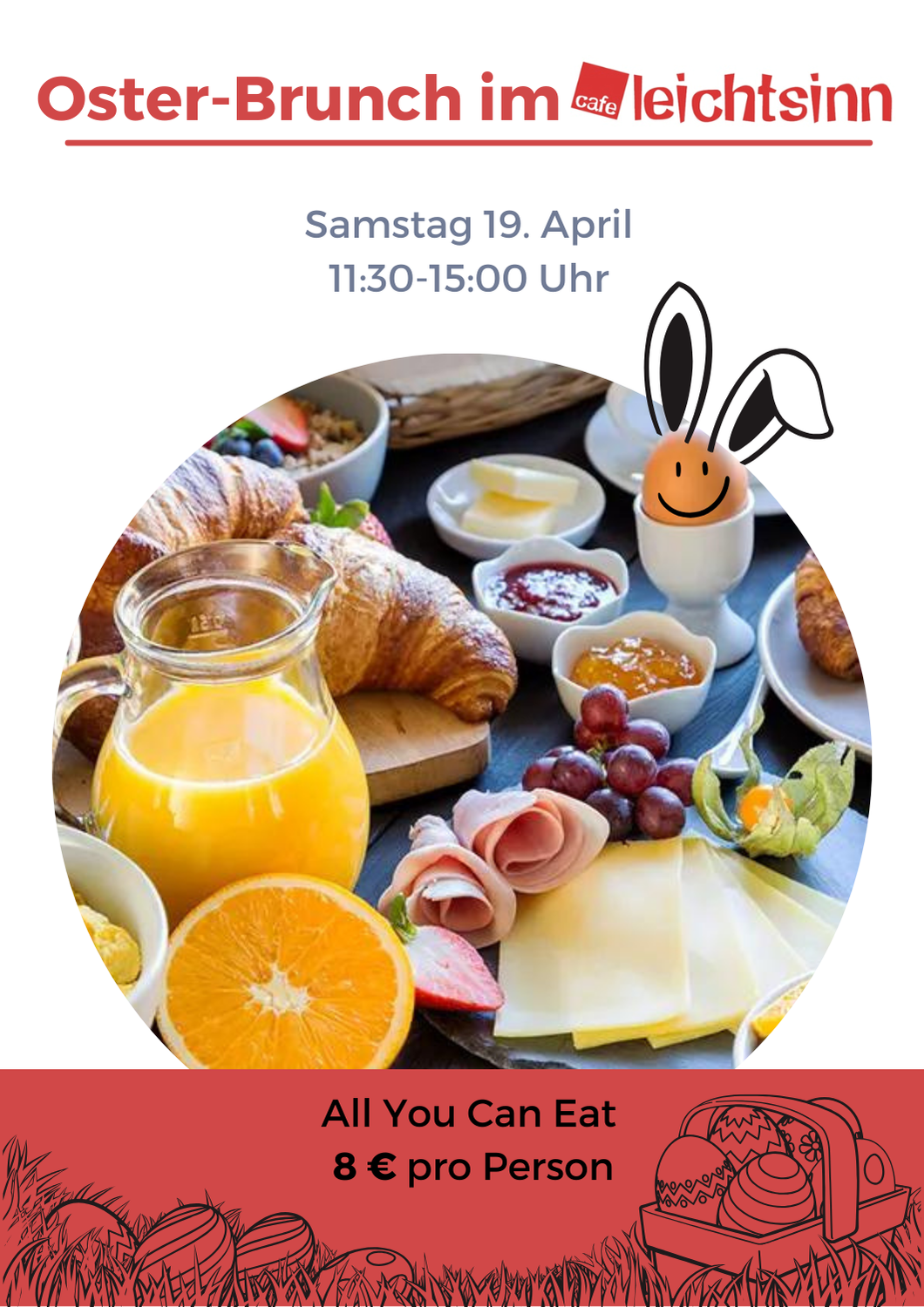 Oster-Brunch Flyer (A4)